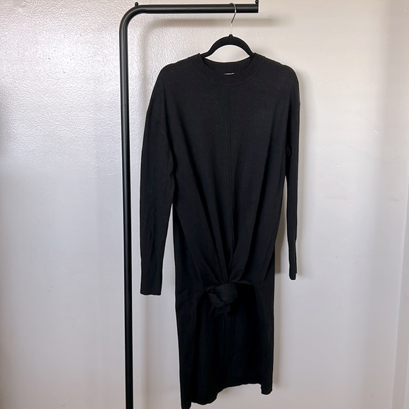 H&M split side long sleeve sweater dress - Picture 4 of 5